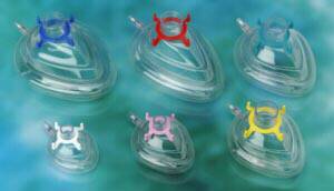 Mask Face Anesthesia Resuscitation with Valve Infant Sure Seal® Pink Ring (1/EA 20/BX) by Teleflex  ID 1278